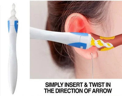 Ear Wax Remover Tool Ear Cleaner Soft Silicone 16 Replacement Tips Kit