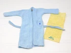 Vintage Barbie 1960s Ken BLUE BATH ROBE & TOWEL SET #784 Terry Togs