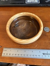 Handcrafted Walnut And Oak Small Dish, Nuts, ...
