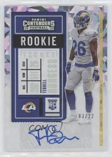 2020 Panini Contenders Rookie Cracked Ice Ticket 3/22 Terrell Burgess Auto lz7