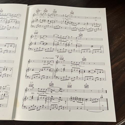 1978 Fleetwood Mac Sheet Music Songbird Rumors Christie McVie Stevie Nicks WB - Picture 6 of 7