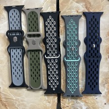 Apple Watch Band Compatible Set 42/44/45/46/49mm Mulicolor Pack of 6