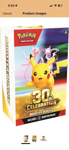 Pokemon TCG - ME: 30th Celebration Booster Bundle x3 - SEALED | PRESALE