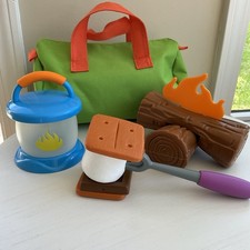 Learning Resources New Sprouts Children's Campout Smores Pretend Play Playset