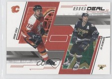 2002 ITG Be A Player Memorabilia Big Deal Jarome Iginla Joe Nieuwendyk HOF 1y7