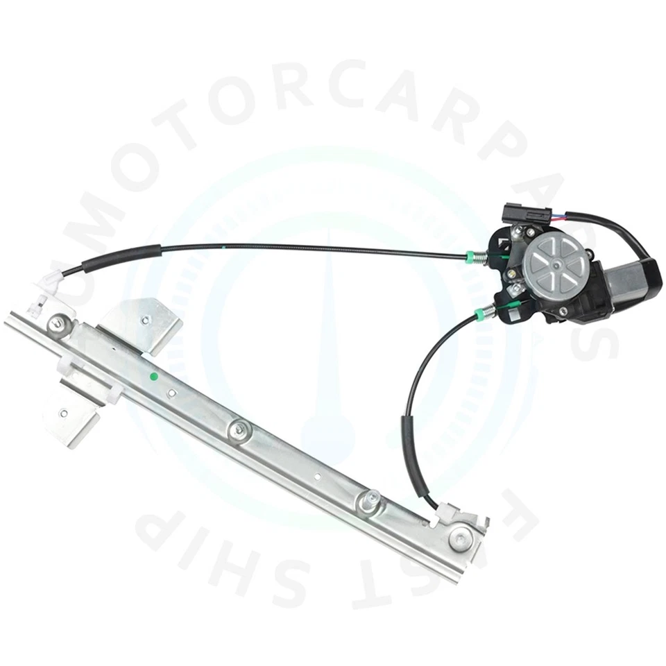 Regulador de ventana eléctrica delantero izquierdo con motor para Dodge Ram 2500 Van 1999-2003 Foto 4 de 4