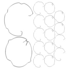 16PCS Spring Clip for Lamp Holders, MR16 Spring Clips for Downlights and