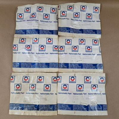 #ad 6 NEW NOS DELCO GM 8639296 #9 THRUST WASHERS 1981 1990 200 4R TRANSMISSIONS $48.99
