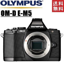 Olympus OM-D E-M5 Black Mirrorless Camera Body 16MP Image Stabilization