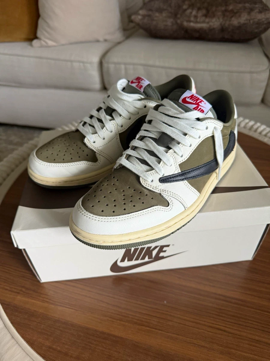 Jordan 1 Low Medium Olive for Sale | Authenticity Guaranteed | eBay