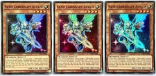 3 x AP07-DE004 Satellarknight Altair - Super Rare Unlimited MP/LP YuGiOh Karten