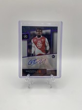 2024-25 Topps Museum UEFA George Ilenikhena Archival Auto  /99 RC Rookie Monaco