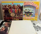 Beatles 5 LP Lot - Numbered White Album, 1st Press Sgt Pepper, Red Apple Let It