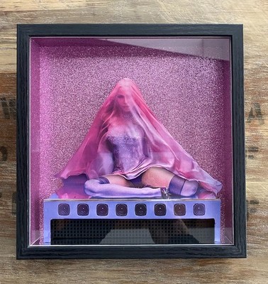 Madonna - Confessions II Cover Framed 3D Diorama 9'' x 9'' Custom Made