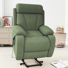 Power Lift Recliner Chair for Elderly Senior Electric Reclining Sofa Side Pocket
