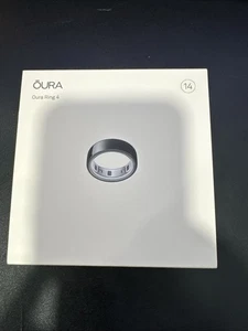 Oura Ring 4  - Black- Size 14- Smart Ring