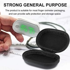 1Pc Oximeter Storage Bag for Finger Pulse Oximeter Reasonable Design Strong Spac