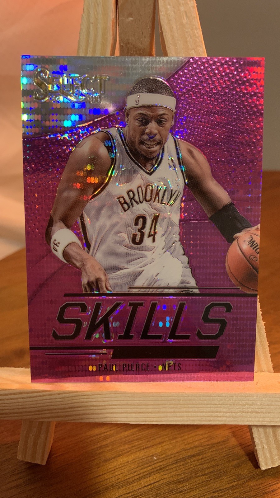2013-14 Panini Select Skills Purple Prizm /99 Paul Pierce #18