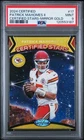 2024 Panini Certified - Certified Stars Patrick Mahomes Mirror Gold /25 PSA 9