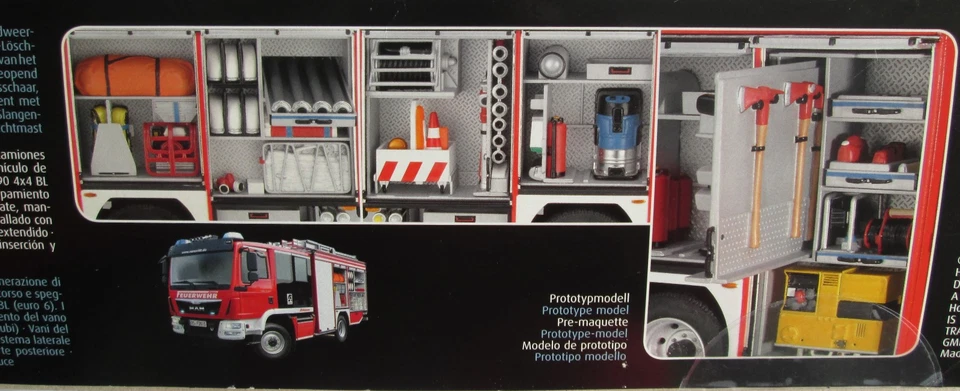 Revell MAN TGM / Schlingmann HLF 20 Varus 4x4 in 1:24 Revell 07452 Bausatz - Bild 2 von 4