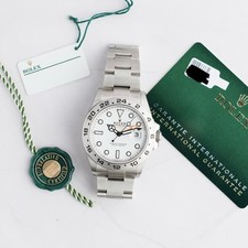 NEW Rolex Explorer II 42mm 226570 Stainless Steel White Polar Dial UNWORN 13