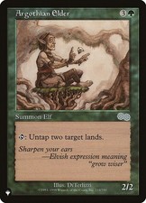 [MTG] Argothian Elder (USG-233) (PLST) NM