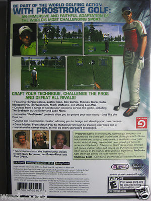 New Pro Stroke Golf: World Tour 2007 PS2 Sony PlayStation 2 Game ProStroke !