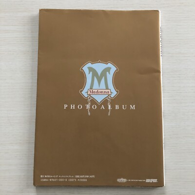 Madonna SEX by MADONNA PHOTO BOOK set of 2 Japanese Version Used