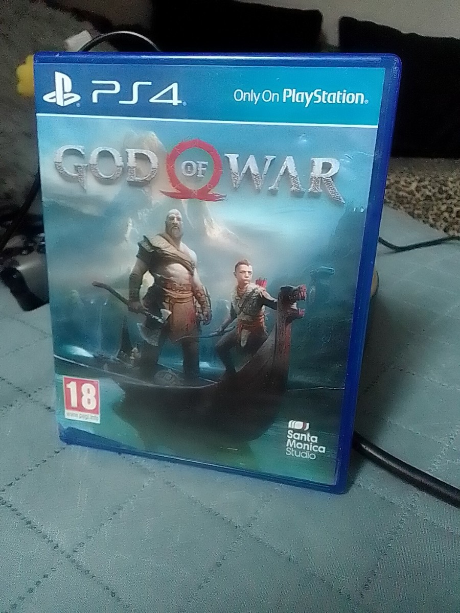 Jeu God Of War PS4 - Version PAL Française - Édition Promo Press - Bon état - Santa Monica Studio