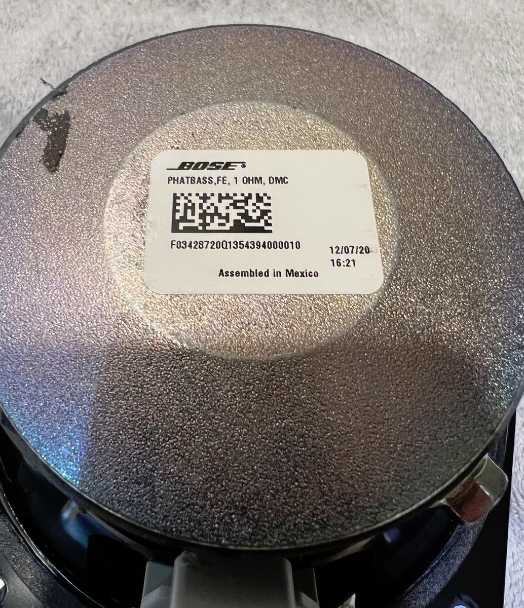 16-21 Mazda MX-5 Miata ND OEM Factory Bose Floor Speaker / Sub