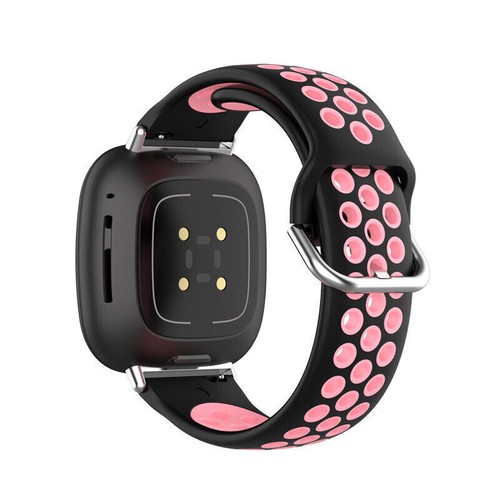 For Fitbit Versa 3 4 Sense 1 2 Sport Silicone Watch Band Wrist Strap Bracelet - Picture 17 of 92