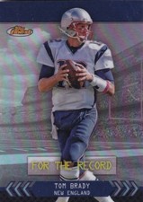 2024 Topps NFL Football Finest No. FTR-9 Tom Brady For The Record Case Hit SSP