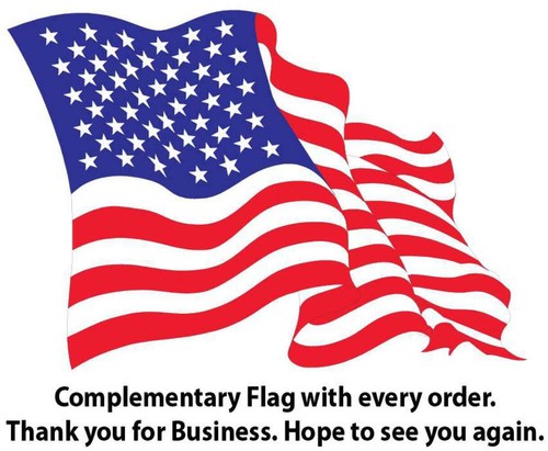 American Flag Eagle Head Patriotic decals pair - Picture 2 of 7