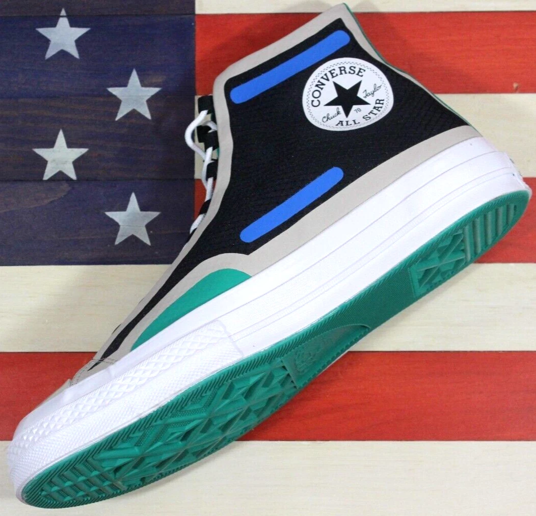 CONVERSE Chuck Taylor ALL STAR HI 70 Digital Terrain Black Khaki Green 170140C 9