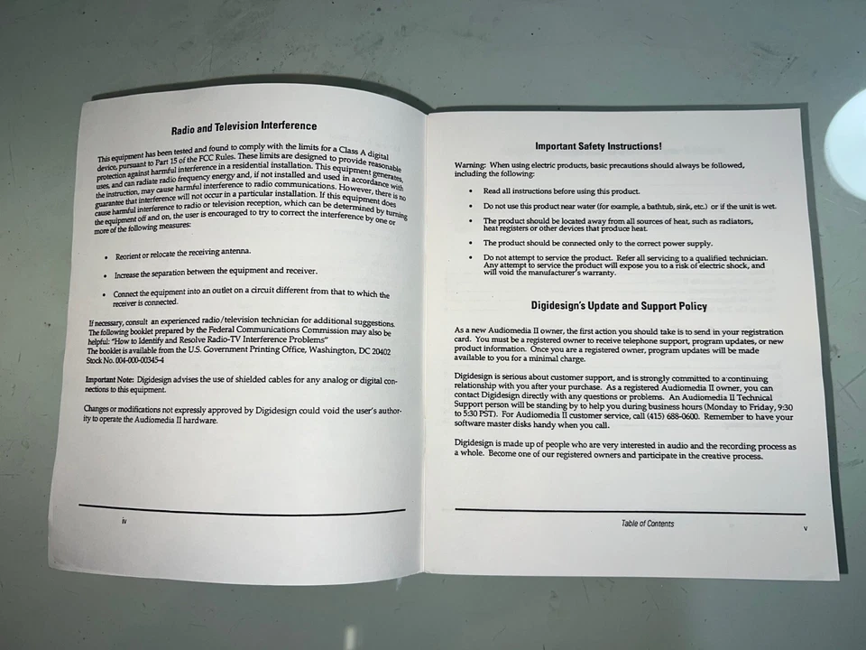 Digidesign Audiomedia II Manual Addendum - Image 2 of 3