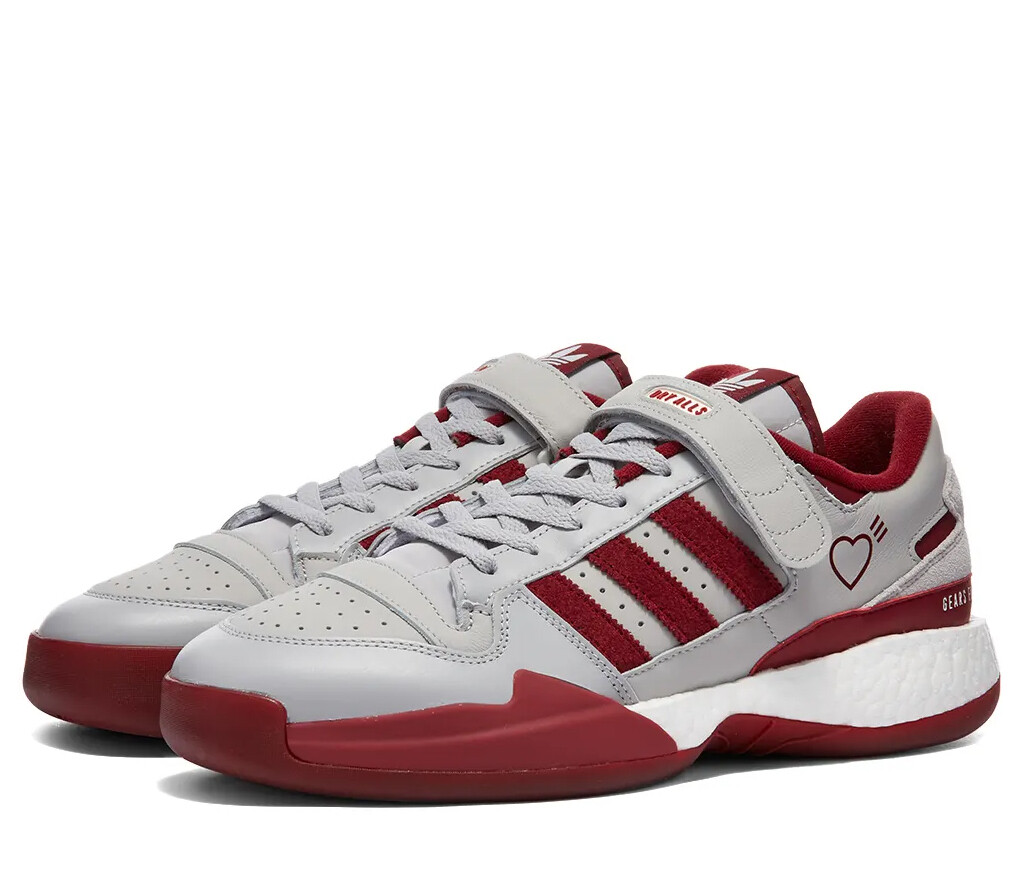 ADIDAS x HUMAN MADE FORUM LOW SNEAKERS MEN SHOES S42977