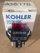 Kohler Pushbutton Switch, One Pole