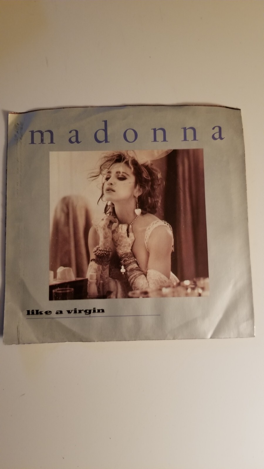 USED & RARE MADONNA - LIKE A VIRGIN 45 Sire 7-29210 (1984) (7