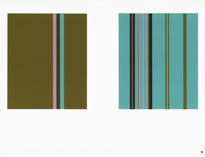 Josef Albers - ''The Interaction of Color'' Plate XVI-1 Right