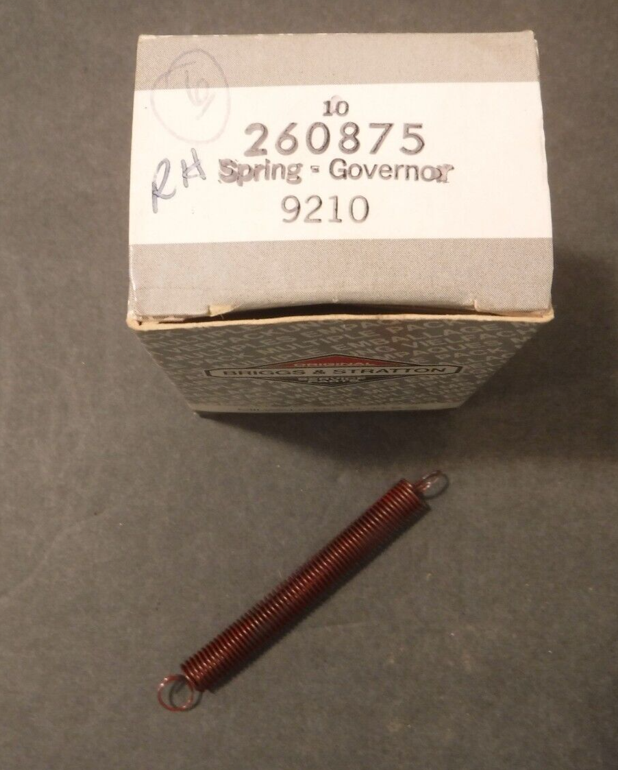 New OEM Briggs & Stratton Genuine Service Part - Governor Spring