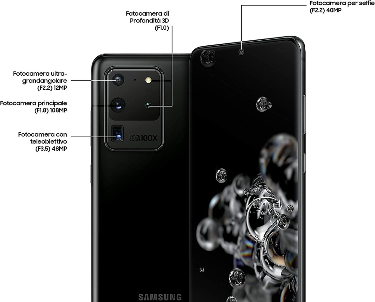 Galaxy - 【極美品】 Galaxy S20 Ultra 5G 香港版 SM-G9880 Galaxy S20 Ultra 5G (SM-G988W) 128GB Cosmic Grey Unlocked