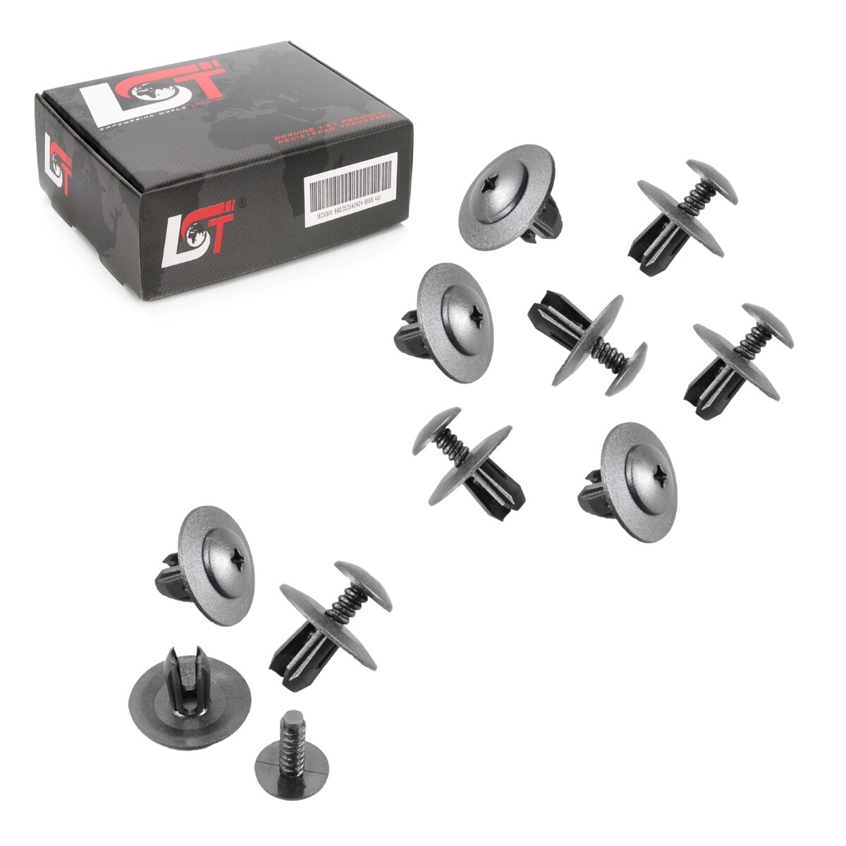 10X For Land Rover Range Rover L322 Hood Dampening Mat Clip Screw Rivet