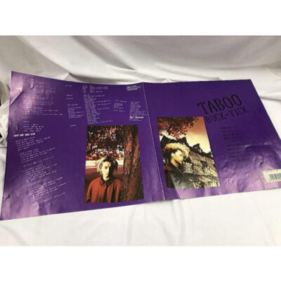 Victor BUCK-TICK TABOO LP (& Picture Edition) BUCK-TICK TABOO | eBay