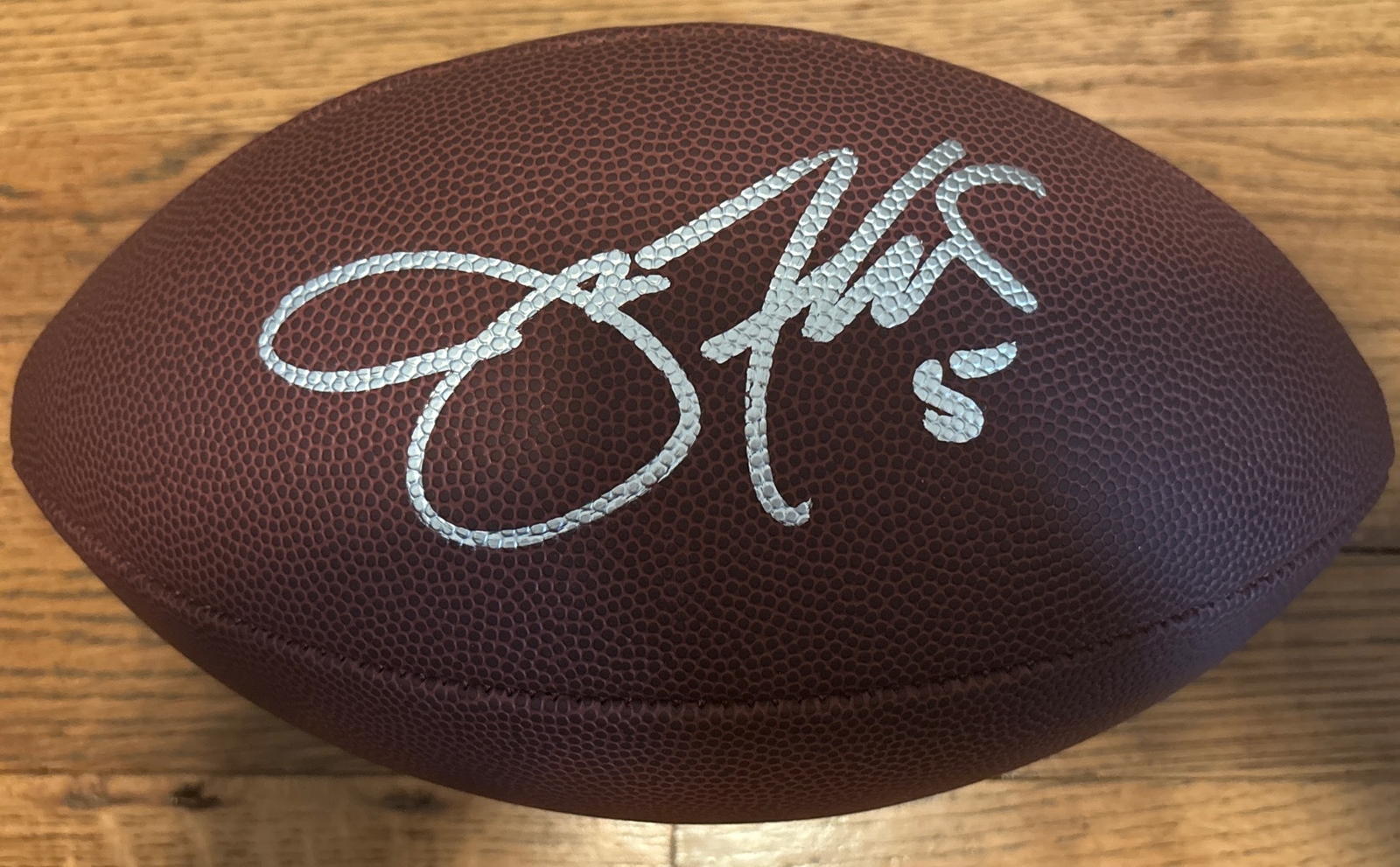Joe Flacco Autographed Signed Baltimore Ravens Duke Replica Football PSA/DNA COA 