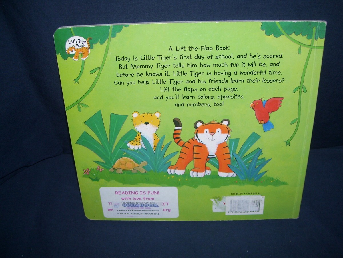 Little Tiger Goes To School Used Hardcover Julie Sykes | eBay
