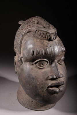 Art African Tete De Queen Of Kingdom Of Ife 413 Ebay