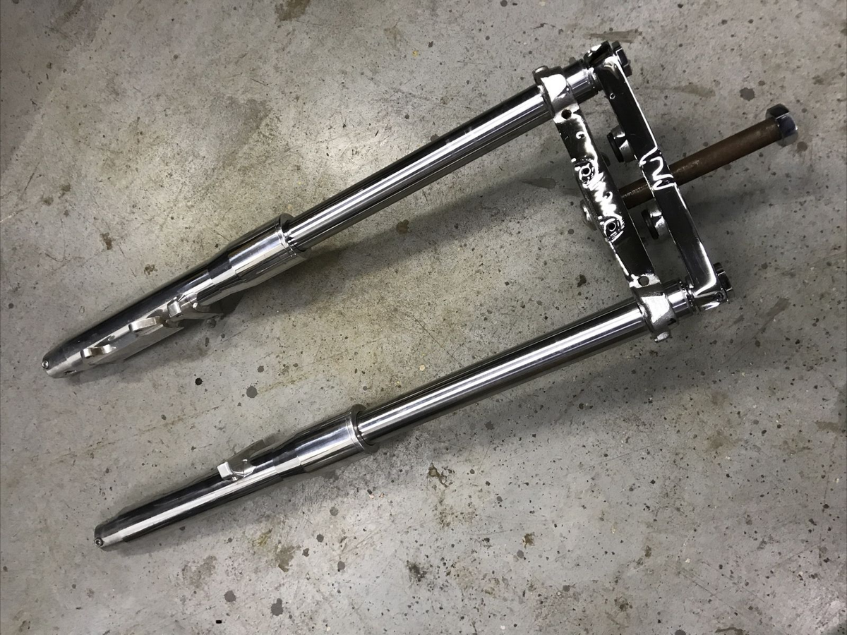 41MM BILLET WIDE GLIDE FRONT END FORKS HARLEY Davidson Triple Tree