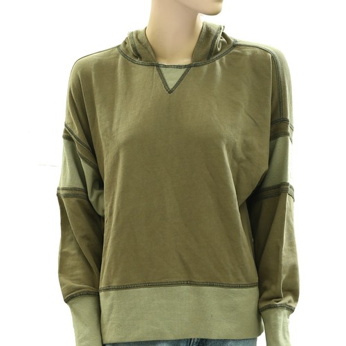 Daily Practice by Anthropologie Boxy Pullover Sweatshirt Hoodie Top S NWT 277791 - Picture 8 of 11