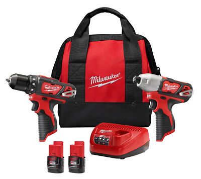 Milwaukee Cordless Impact Driver Kit: 2494-22