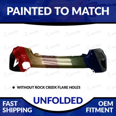 NEW Painted To Match Unfolded Front Bumper For 2017-2020 Nissan Pathfinder